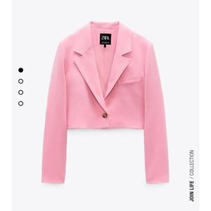 New Zara Pink Blazer